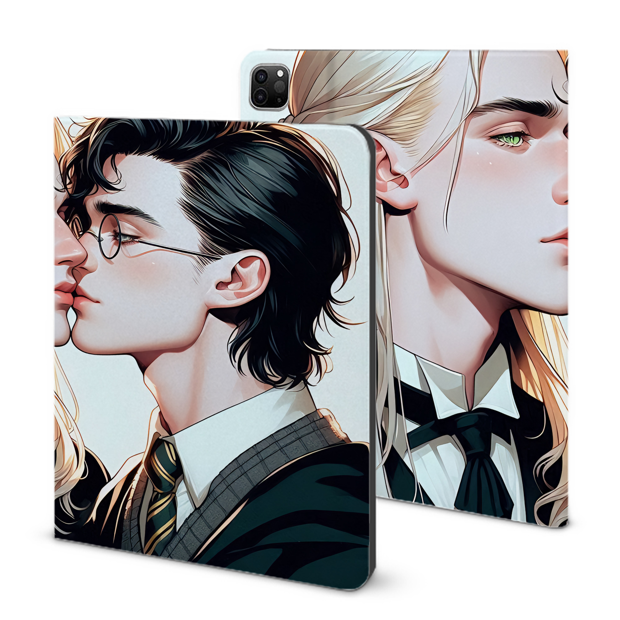 （画像用） Harry Potter ハリー・ポッターシリーズ IPad ケース ブック型 PUレザー TPU 耐衝撃 軽量 薄型 ペン収納なし 全面保護 IPad 各モデル対応